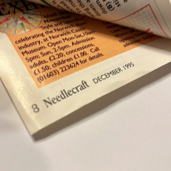 Needlecraft Christmas Cross Stitch Gift Tag Kits Lot of 9 Tree Cards Instruction - Picture 7 of 12